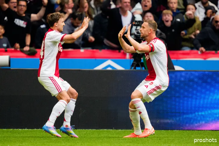 Ajax Showtime Youri Regeer Jordan Henderson Ajax