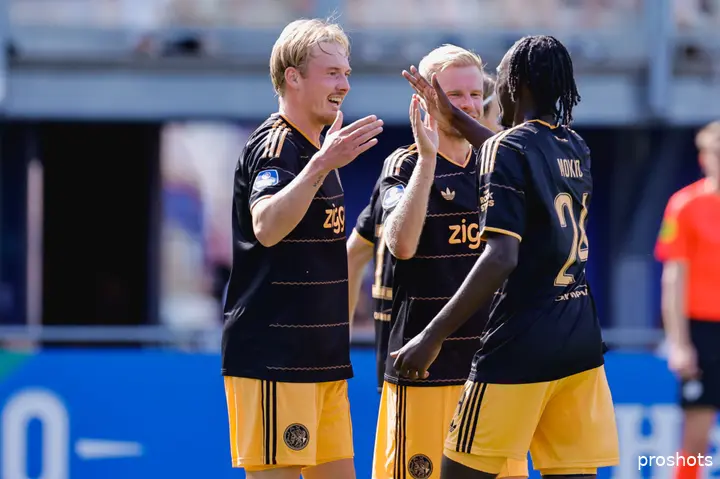 ajax showtime julian brandt ajax pec zwolle