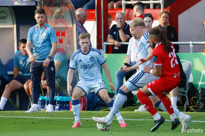 ajax showtime oliver edvardsen julian brandt ajax shelbourne fc