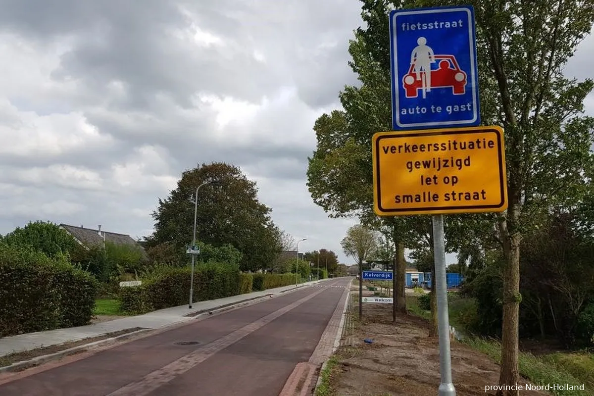 fietsstraat kalverdijk tuitjenhorn 1