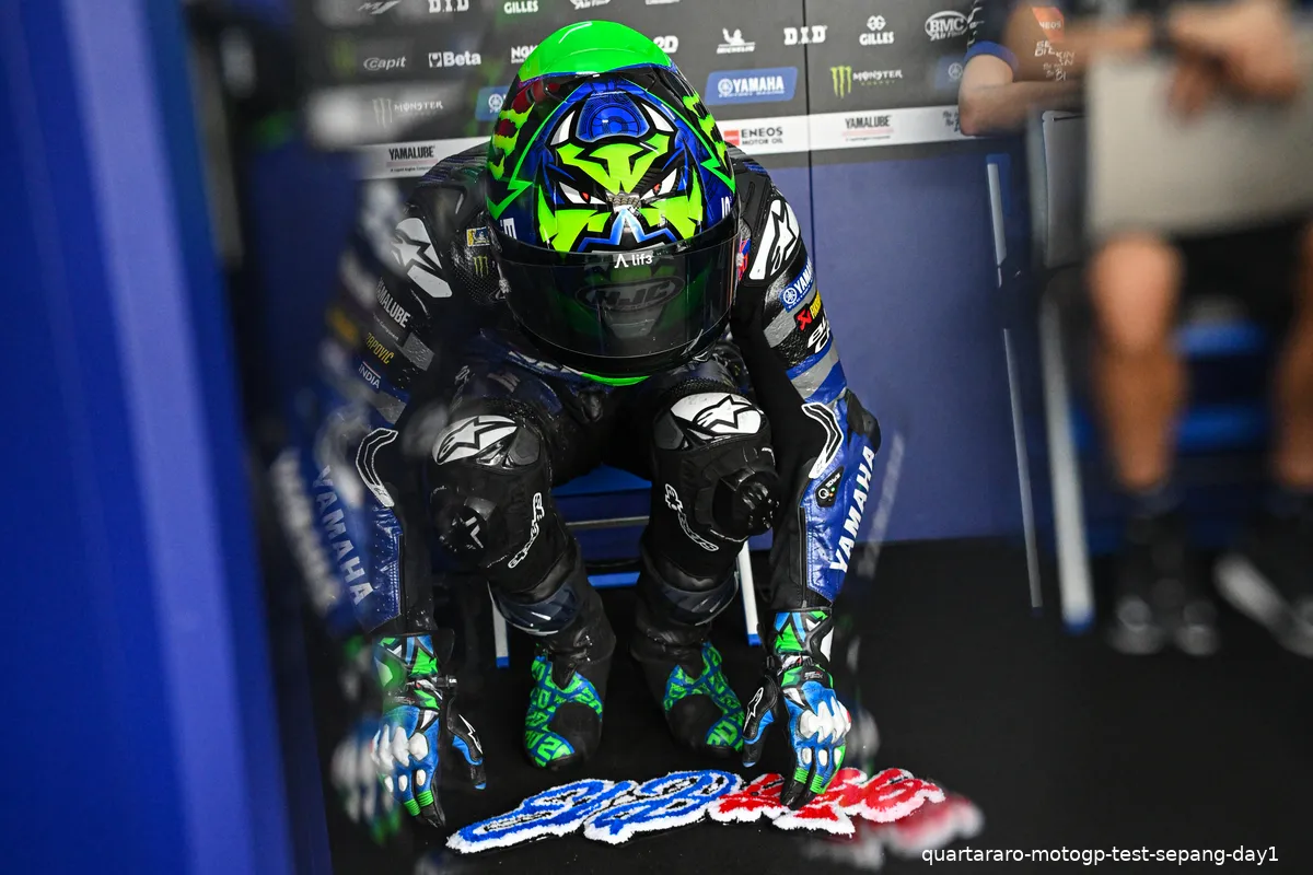 quartararo motogp test sepang day1