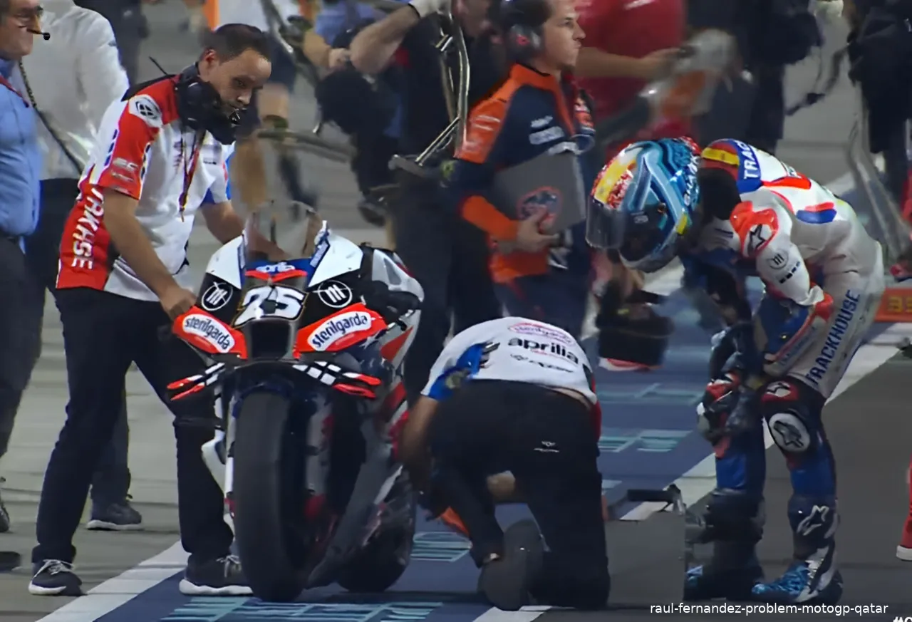 raul fernandez problem motogp qatar 2