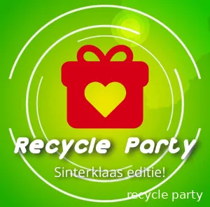 recycle party sinterklaas