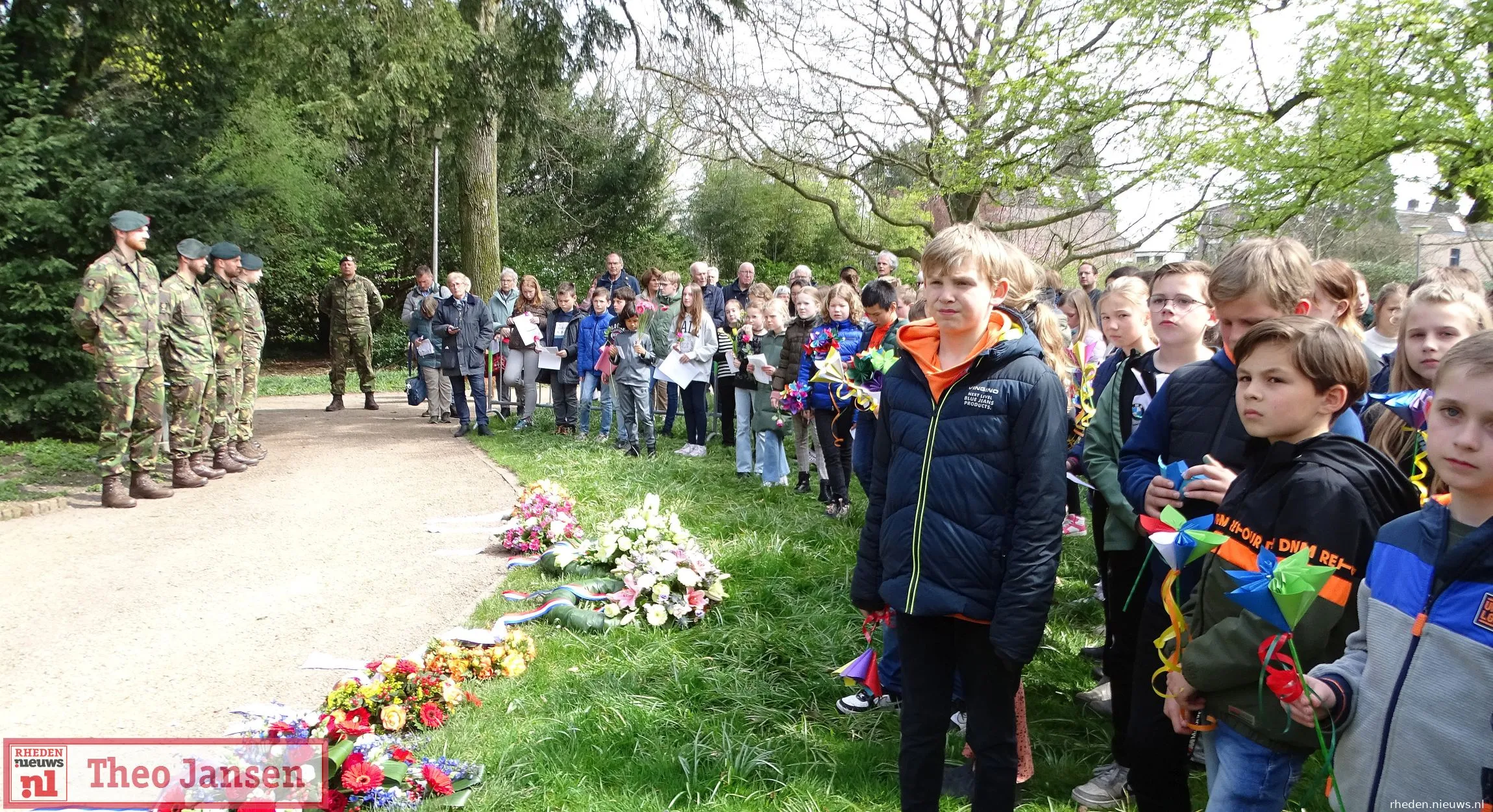 herdenking bevrijding in het carolinapark te dieren 17 04 2023 1 2