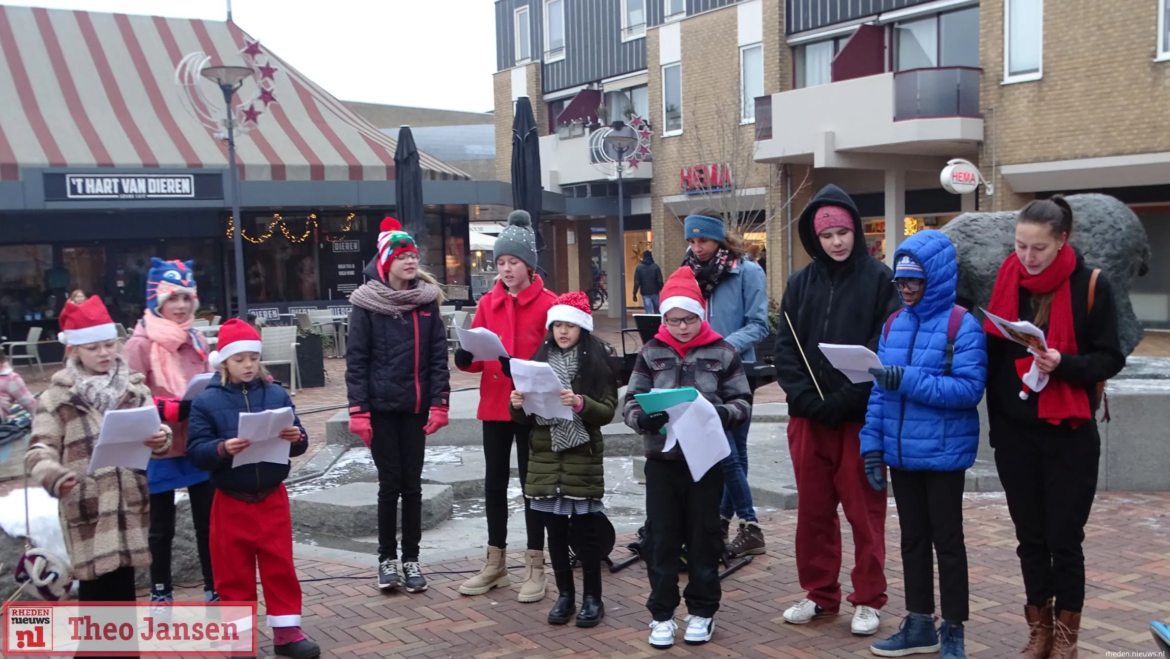 kerstmarkt in anton pieck sfeer in het winkelcentrum van dieren 1