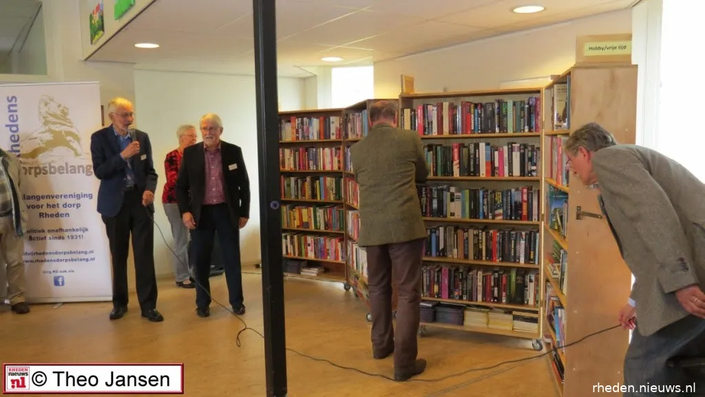 Jubileum minibieb ‘Het Leespunt’ in Rheden