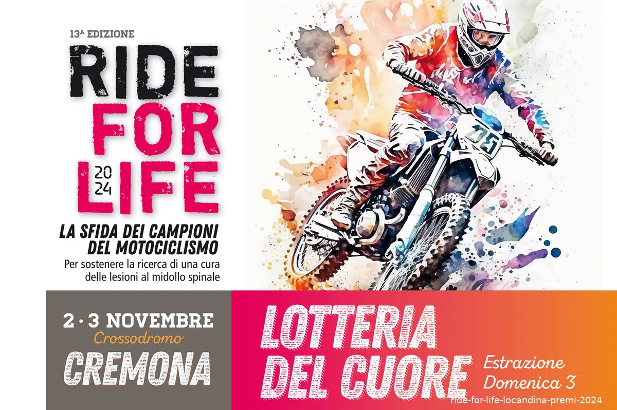 ride for life locandina premi 2024