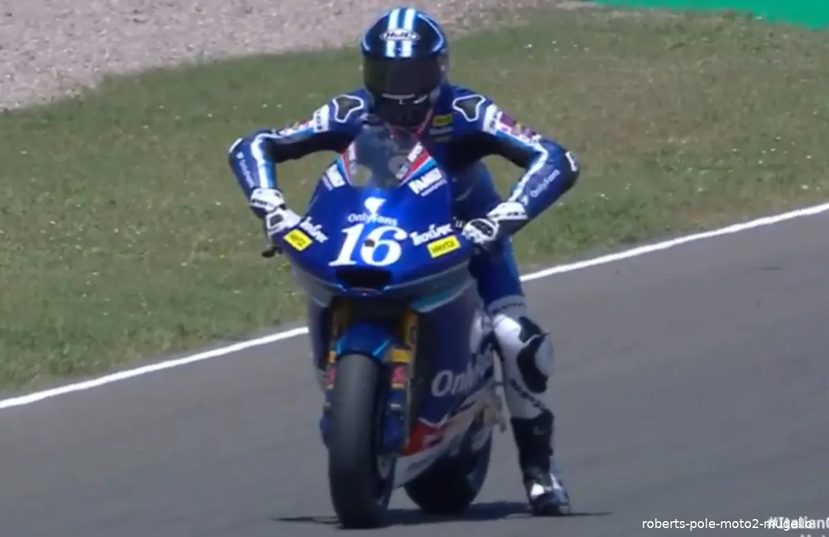 roberts pole moto2 mugello