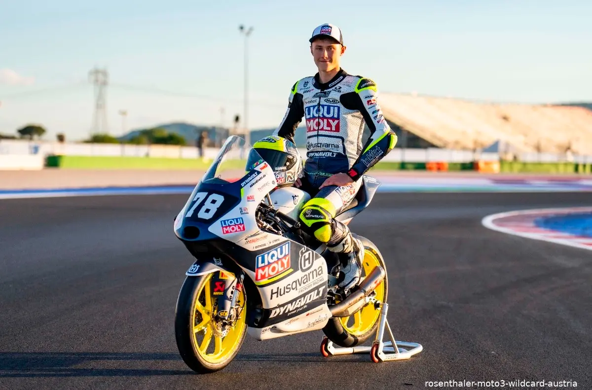 rosenthaler moto3 wildcard austria