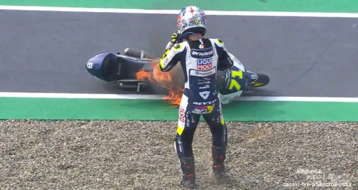 sasaki fire p3 moto3 india