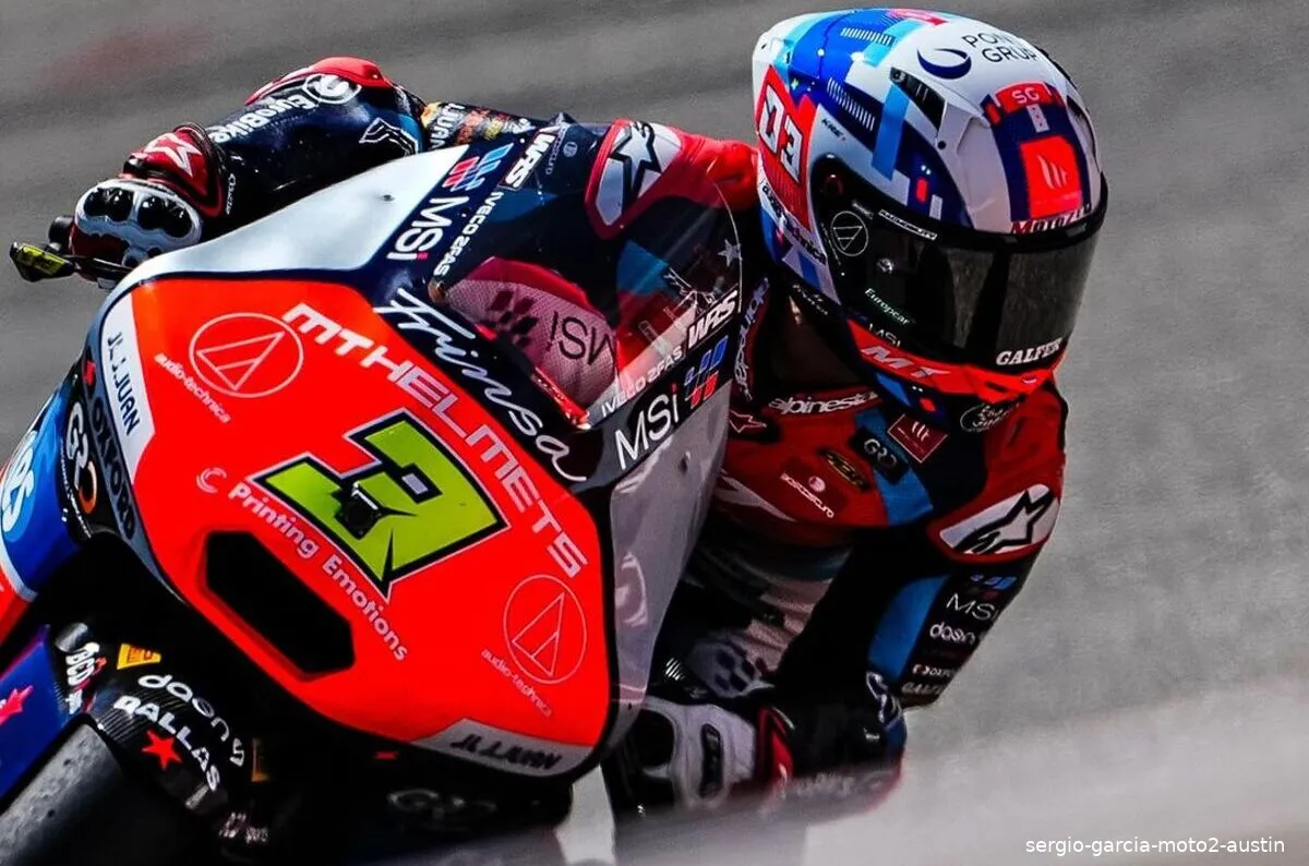 sergio garcia moto2 austin