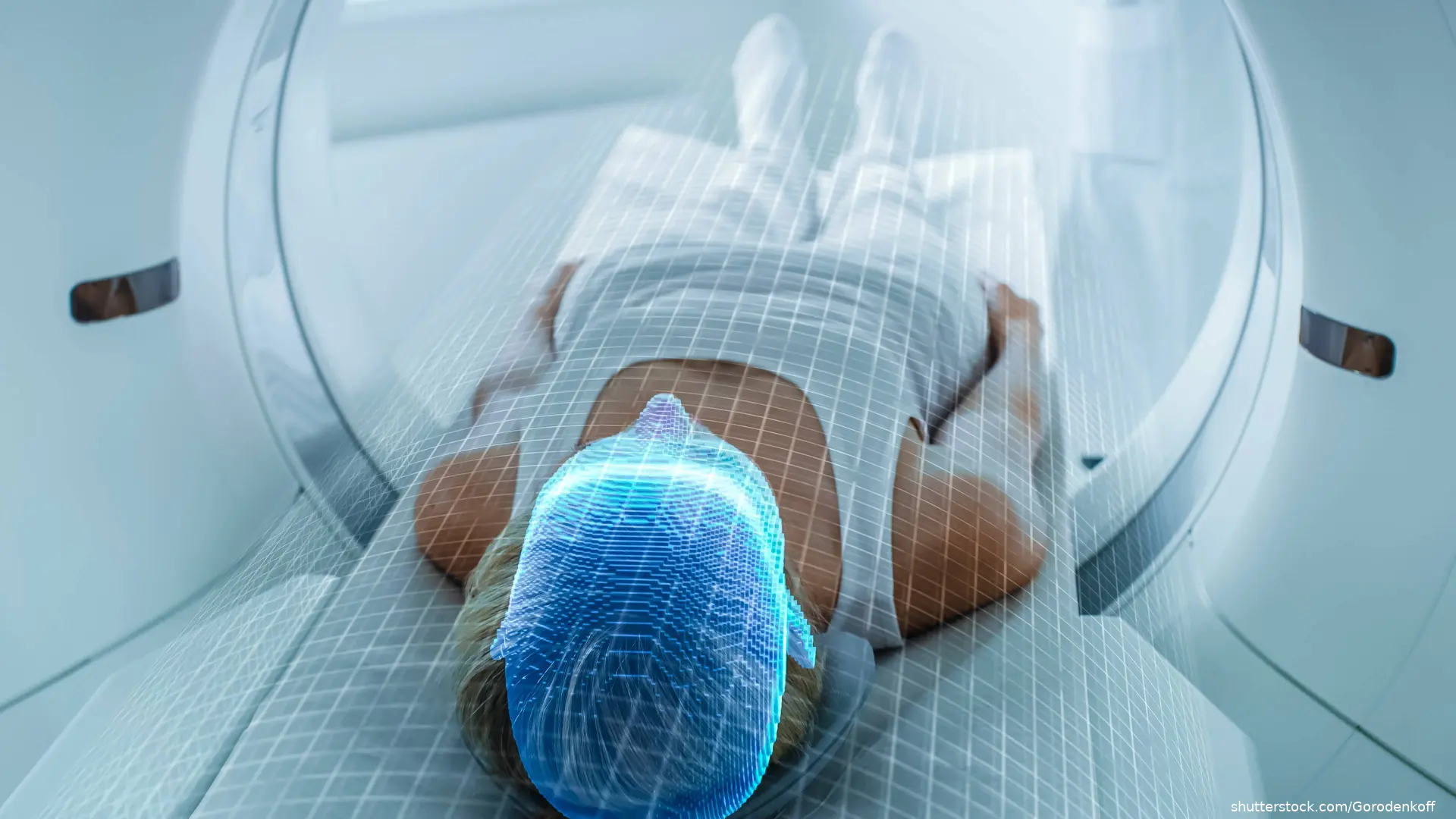 patient on table getting pet ct scan shutterstock_2213585575