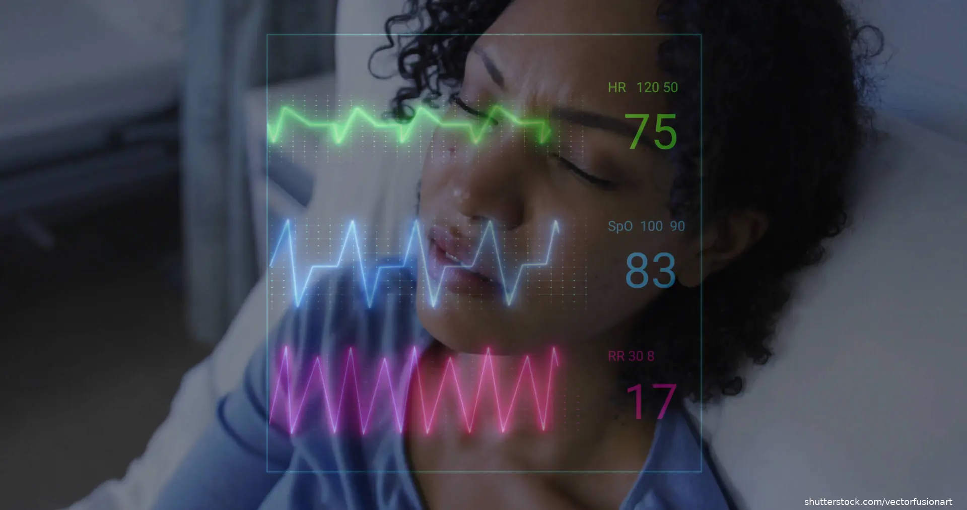sleeping heart monitor