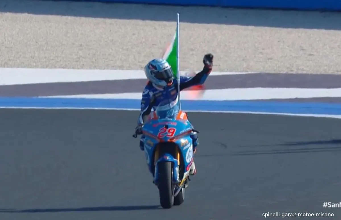 spinelli gara2 motoe misano