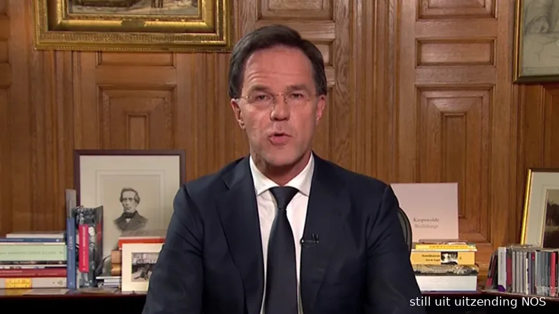 premier mark rutte spreekt de natie toejpg