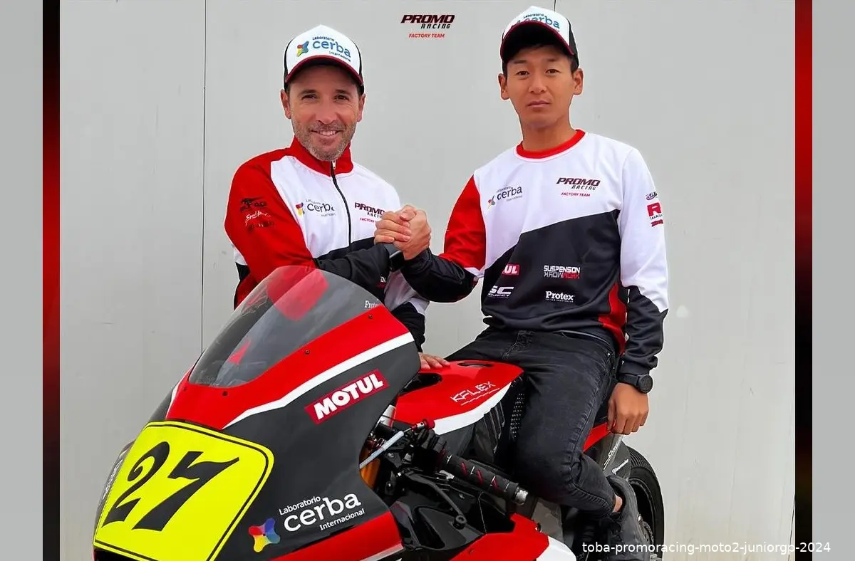 toba promoracing moto2 juniorgp 2024