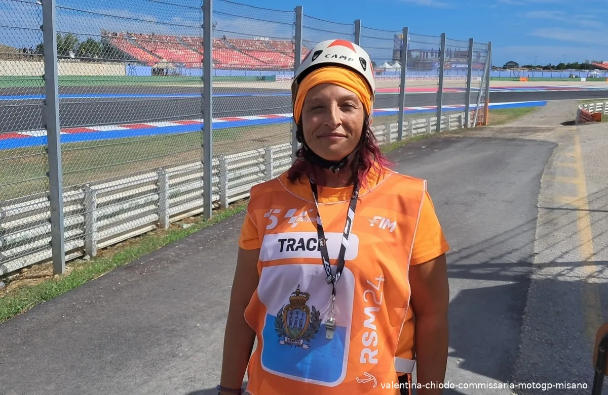 valentina chiodo commissaria motogp misano