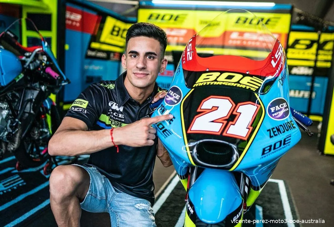 vicente perez moto3 boe australia