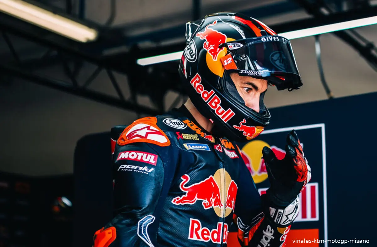 vinales ktm motogp misano