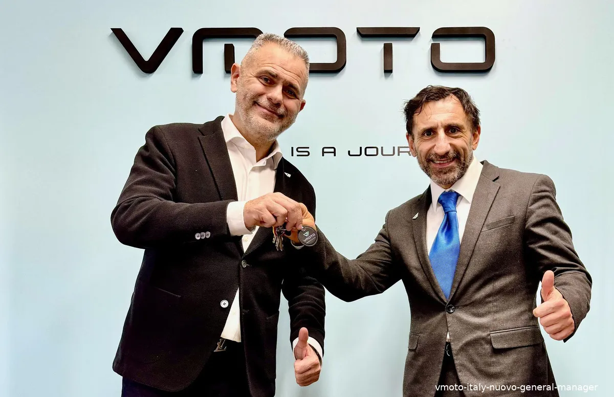 vmoto italy nuovo general manager
