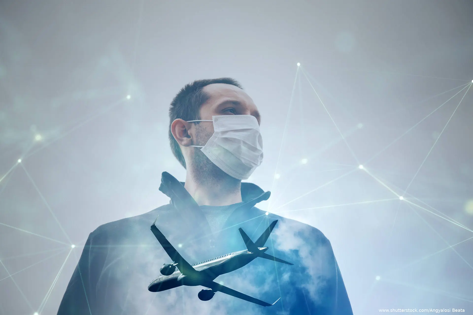 man with mask