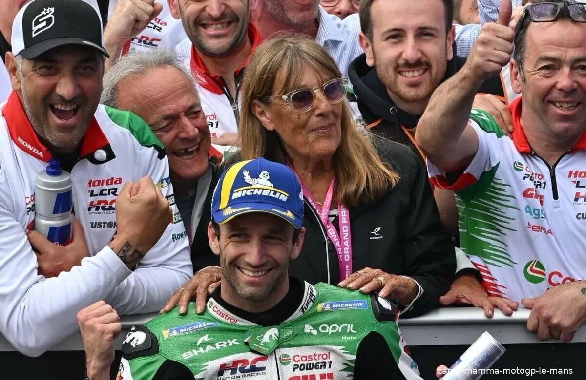 zarco mamma motogp le mans