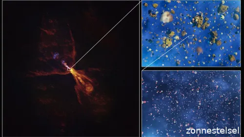 Een piepjong zonnestelsel