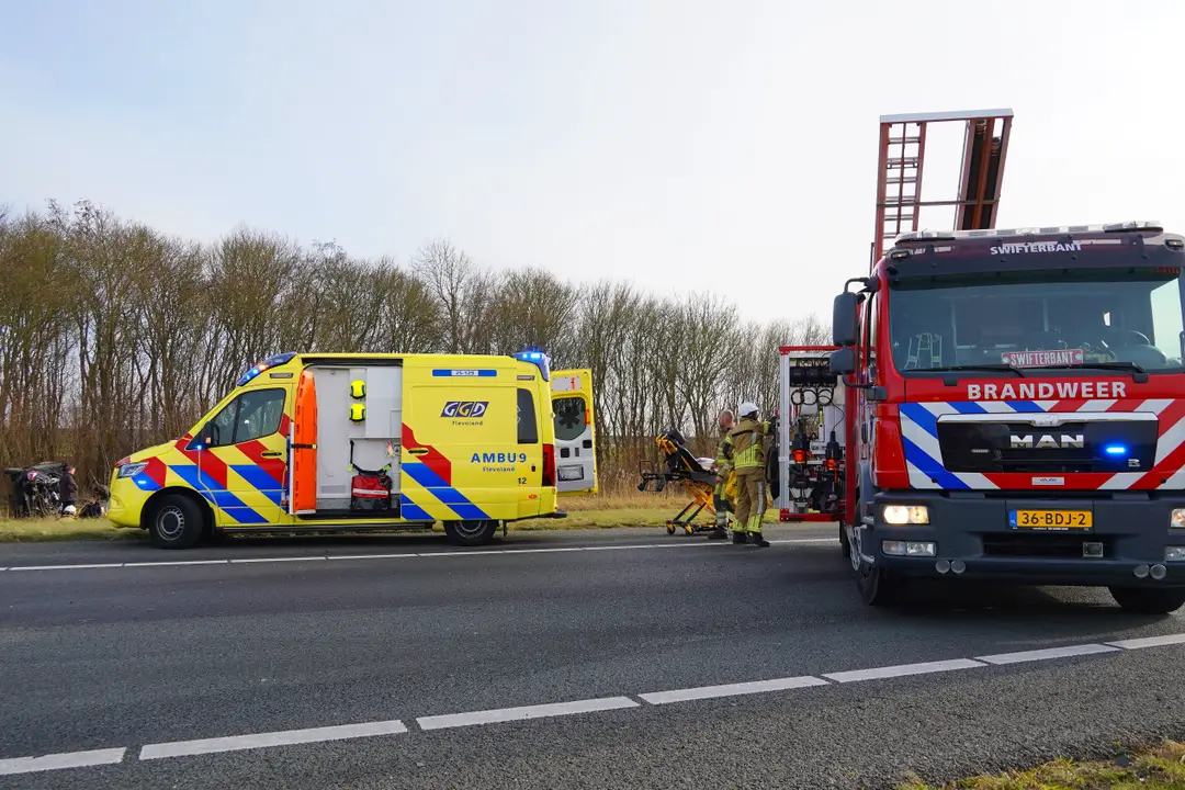  na ongeval op A6 bij Nagele