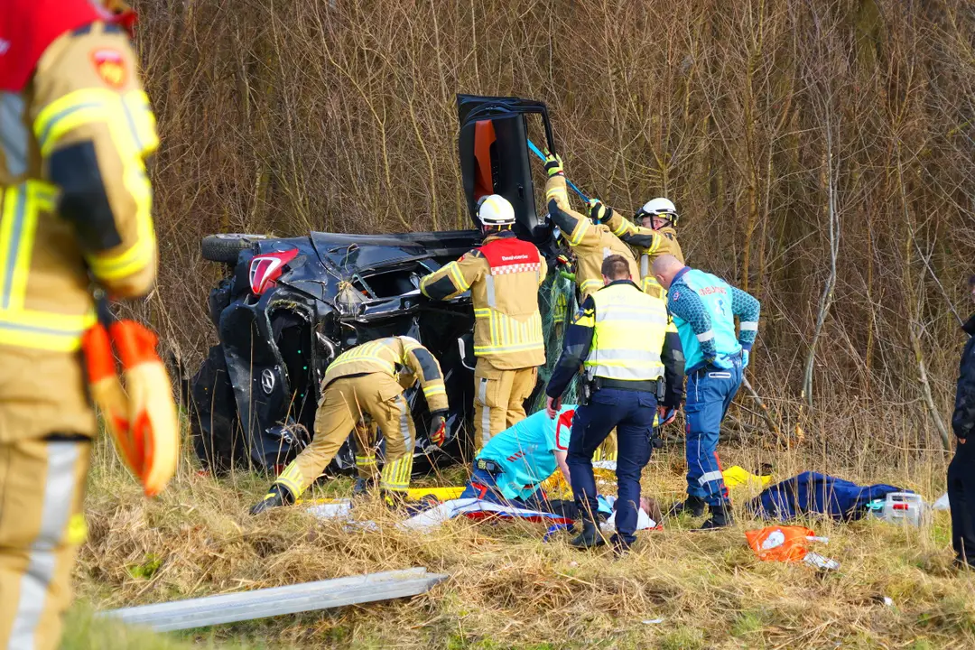  na ongeval op A6 bij Nagele