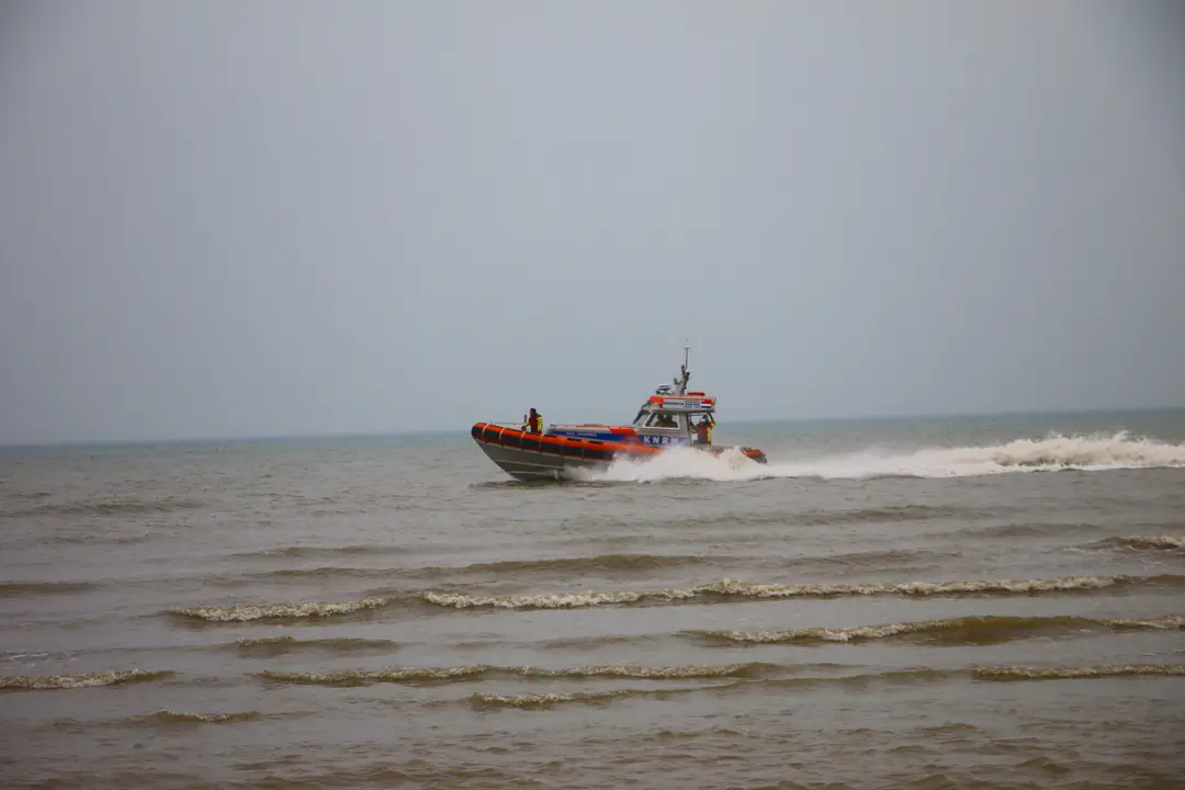 Zoekactie naar vermiste 9-jarige jongen op het strand Noordwijk
