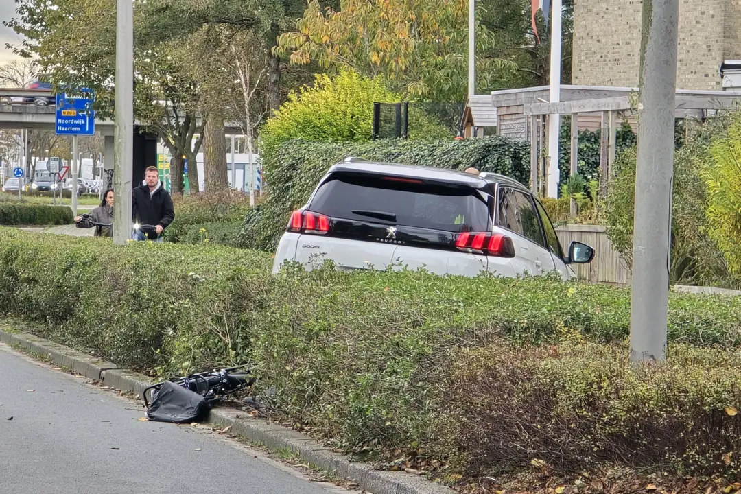 ongeval auto fietser katwijk4