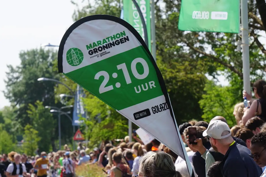 Mensen onwel marathon Groningen