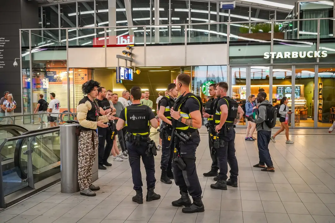 geweer op Utrecht centraal