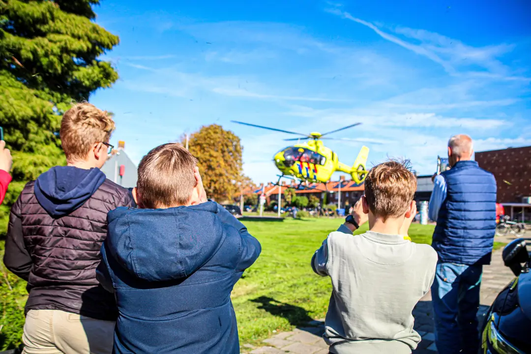 Traumahelikopter brand Sliedrecht1