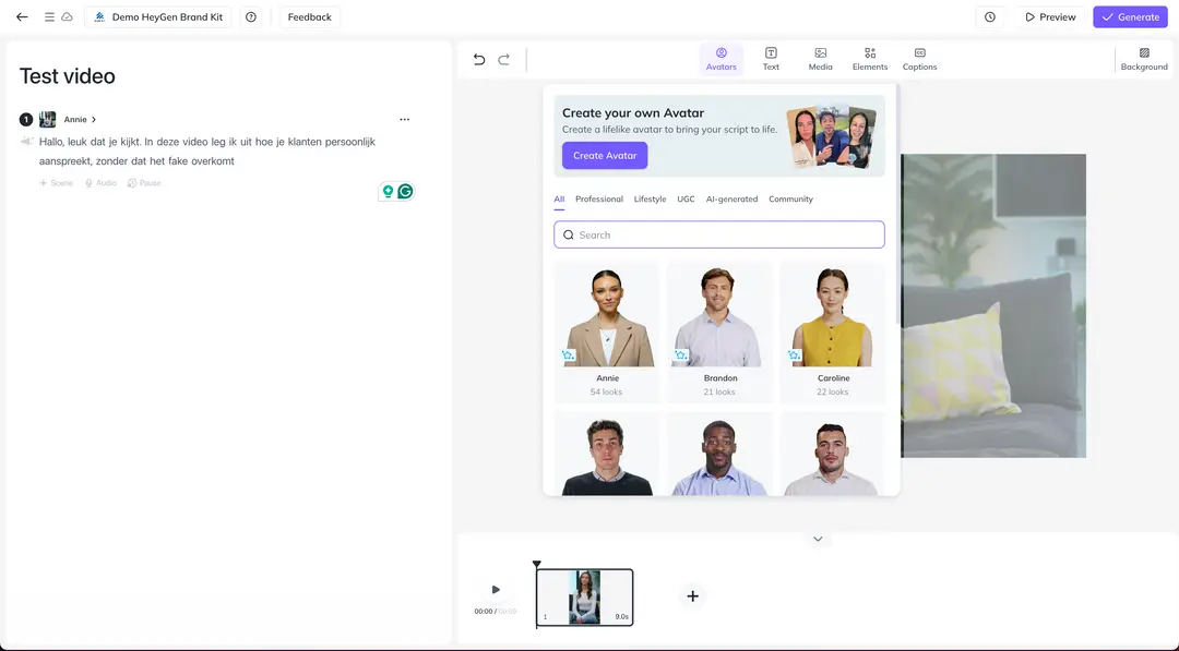 heygen avatars