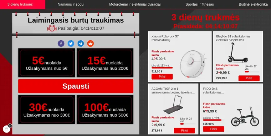 2 3dienu trukmes