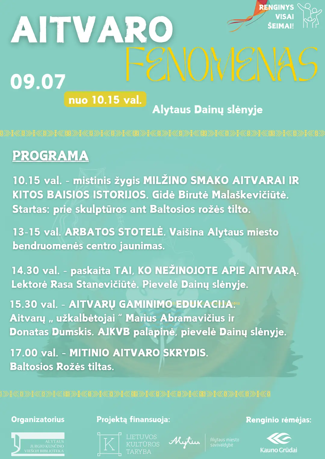 aitvaro fenomenas programa