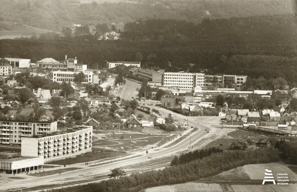 archyvaialytaus miesto panorama 1971 m zenono bulgakovo nuotrauka