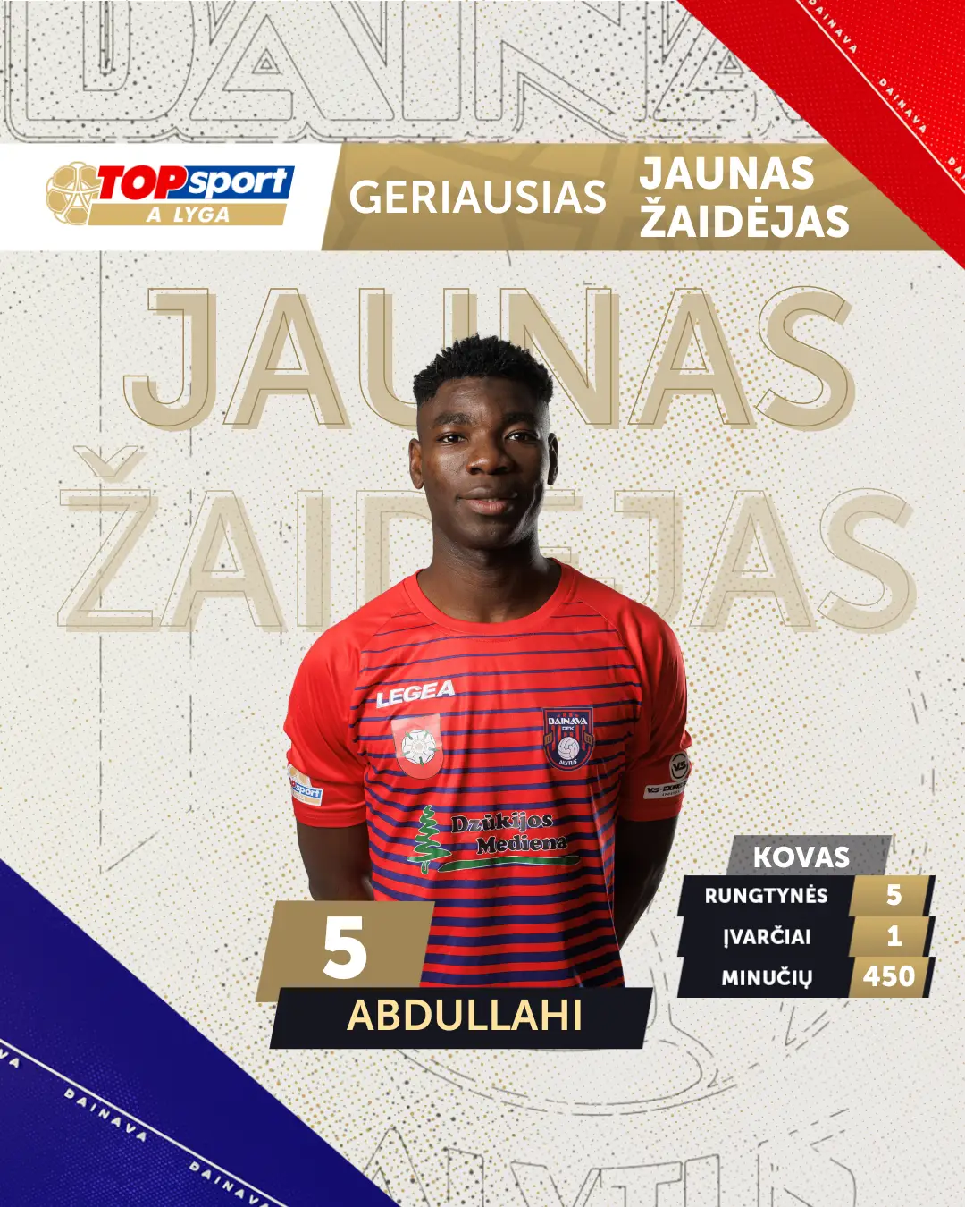 jaunas zaidejas