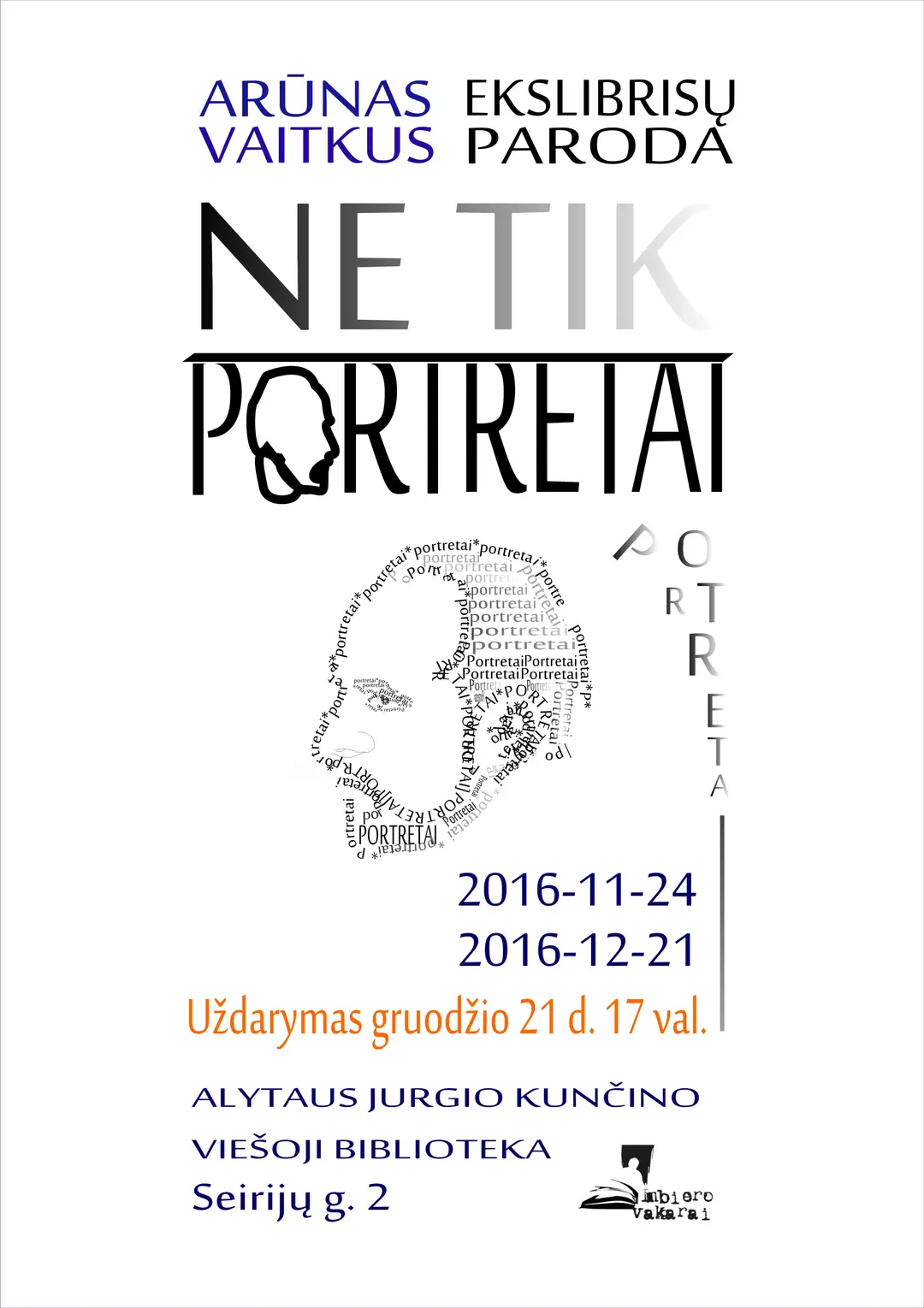 vaitkaus paroda plakatas