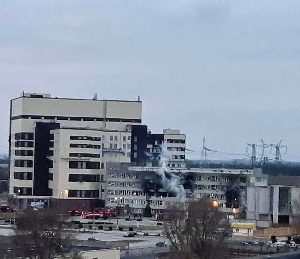 zaporizhzhia nuclear power plant march 4 2022 reuters