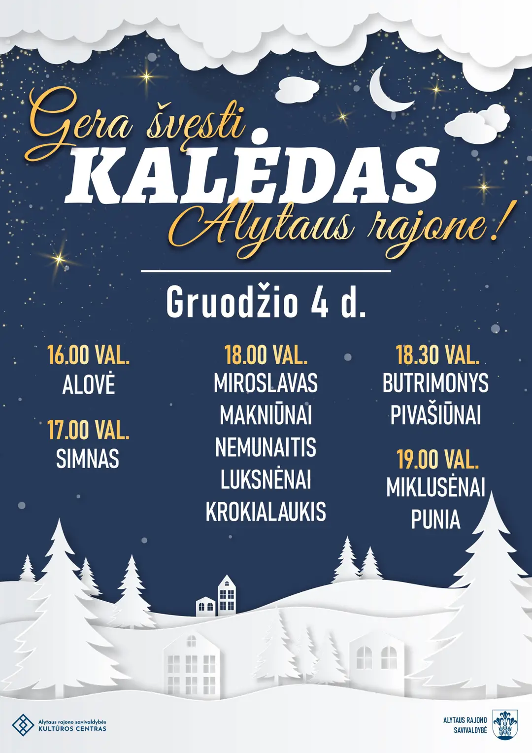 Kaledos seniunijos