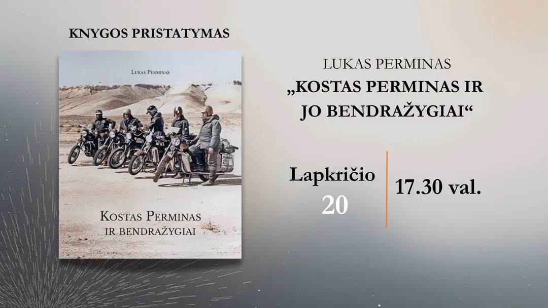 Kostas Perminas. Facebook event cover
