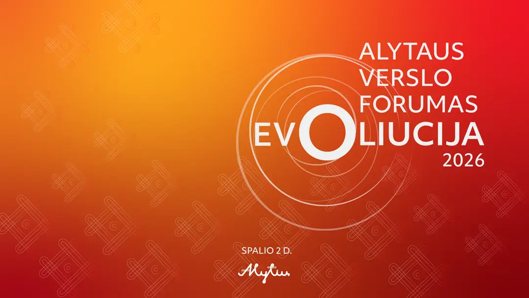 Verslo forumas 2026 vizualas soc tinklams