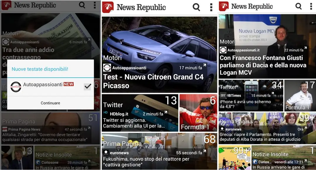 autoappassionati mobile smartphone