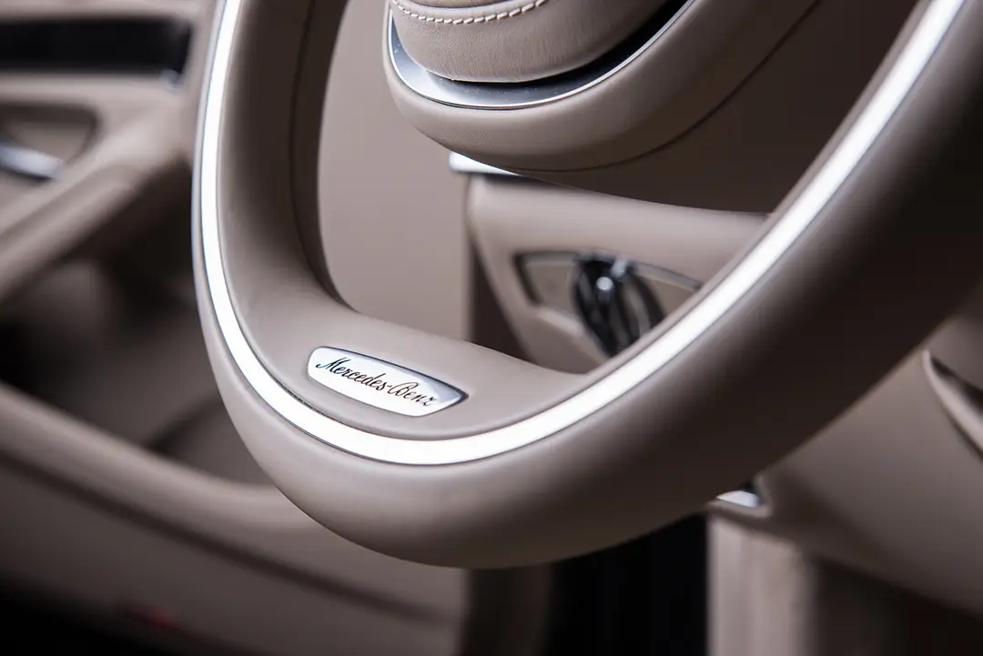 Details Mercedes Benz logo