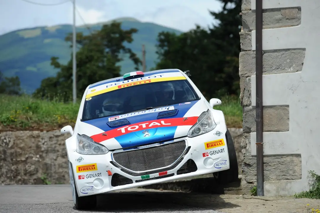 Andrea Vineis su Peugeot 208 R5