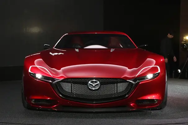 mazda rx vision concept front end