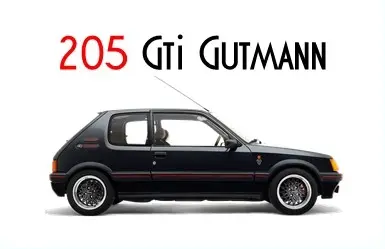 Peugeot 205 GTi Gutmann