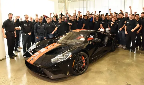 Ford GT Delivery